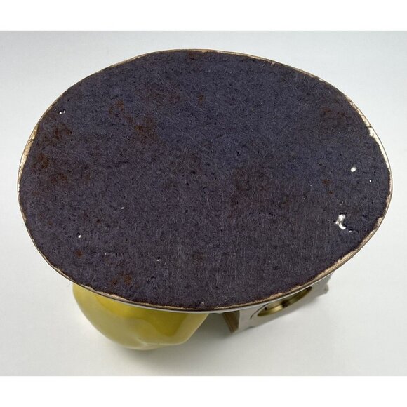 VTG BYRON MOLDS West Germany 10.5"x8.5" Ceramic Girl w/ Grandfather CLOCK *Read* - Picture 9 of 9